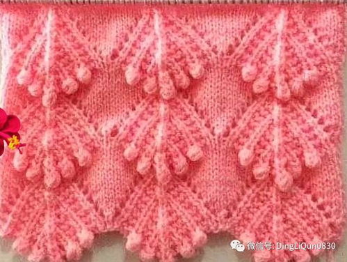 針織作品 30個美麗的毛衣針織針跡圖案設(shè)計